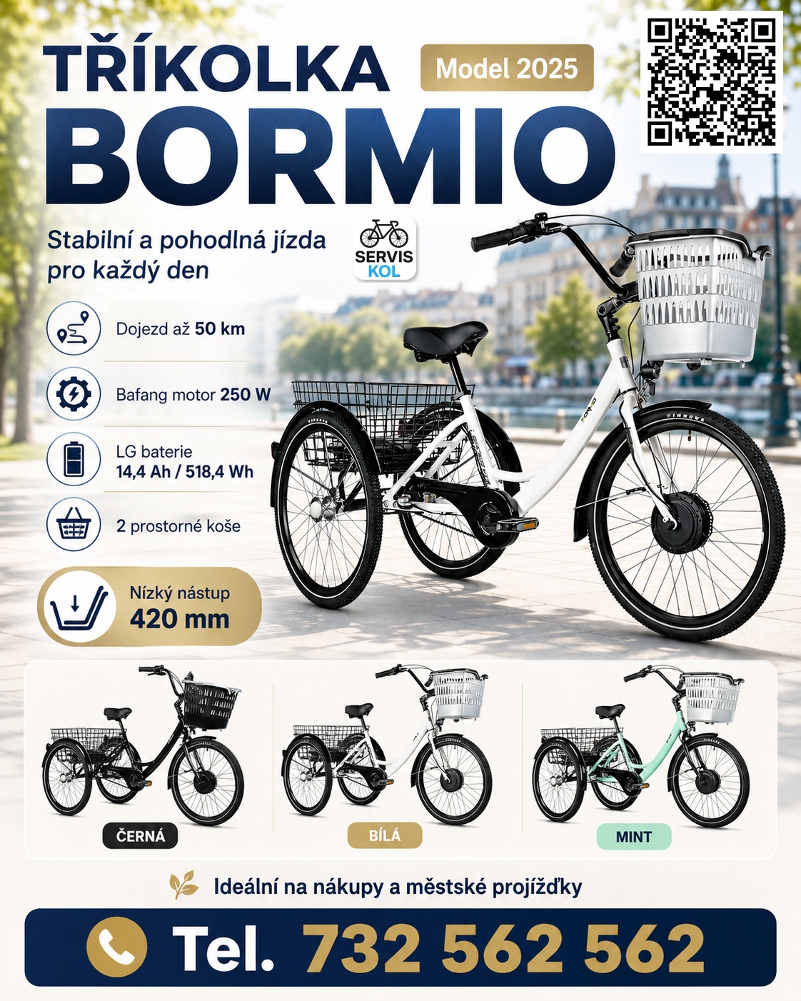 TŘÍKOLKA BORMIO
