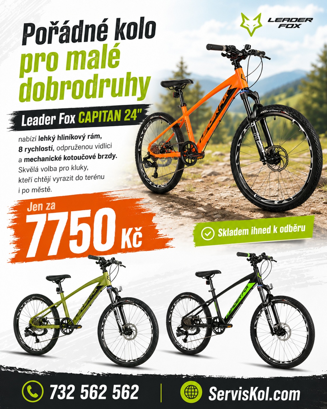 Dětská kola 24"