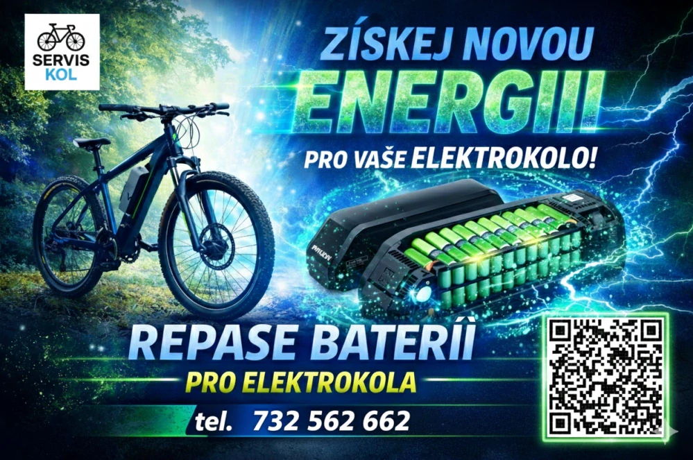 Získejte novou energii pro Vaše elektrokolo!