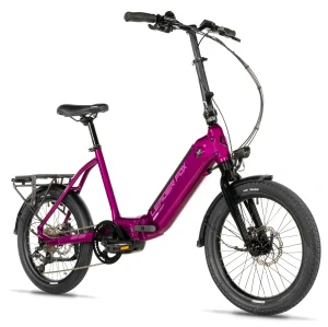 Skládací Elektrokolo E-BIKE 20" URBY-3, VIOLET SHINY (FR5/M420)