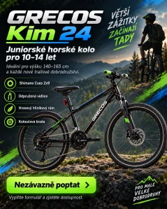 GRECOS Kim 24" juniorské horské kolo