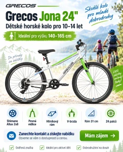 Grecos dětské kolo Jona 24 palců