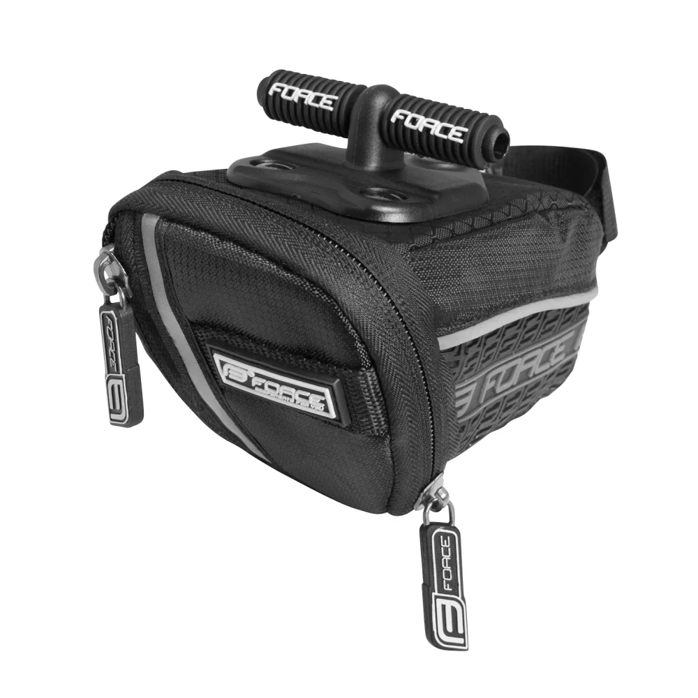 FORCE PATH KLICK podsedlová brašna na kolo 0,3 l, černá