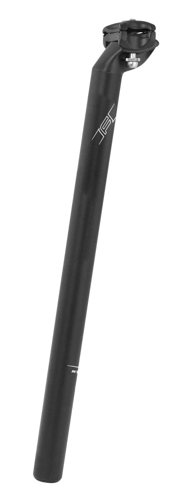 FORCE BASIC P4.2 sedlovka na kolo 25,4 mm, délka 400 mm, hliníková, matná černá