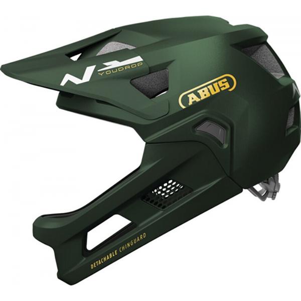 přilba ABUS YouDrop FF moss green