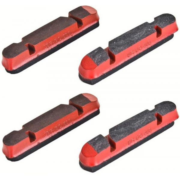 brzdové špalky FULCRUM, karbonové ráfky set (4ks) pro Campagnolo