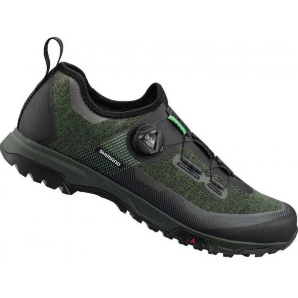 tretry Shimano MTB SH-ET701 olivové nenášlapové 38