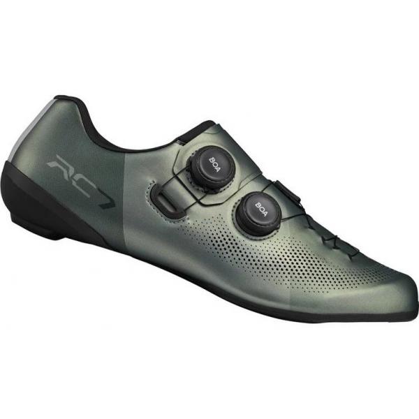 tretry Shimano SH-RC703 silniční šedozelené 45