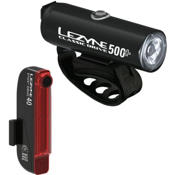 světlo LEZYNE sada Classic Drive 500+ / Stick+