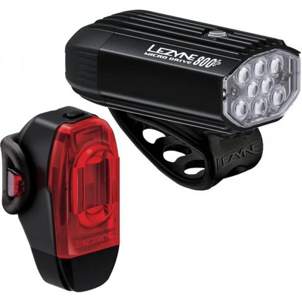 světlo LEZYNE sada Micro Drive 800+ / KTV Drive+