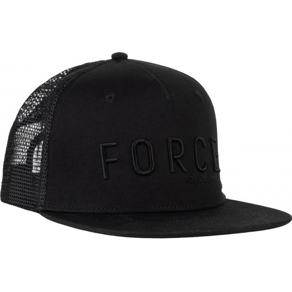 kšiltovka FORCE TRUCKER LOGO 3D, černá