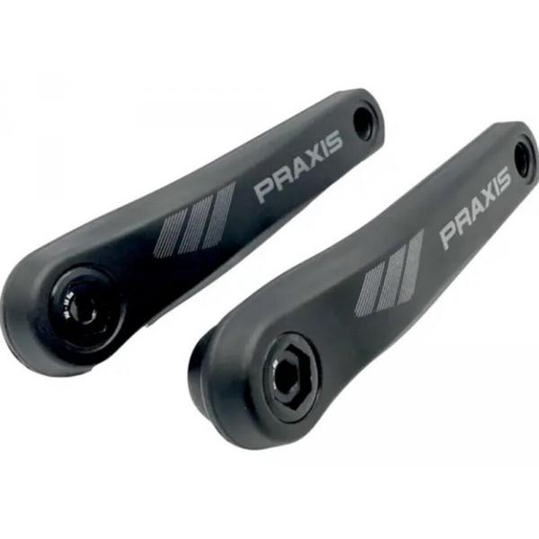 Praxis e-Alloy kliky pro motory Fazua Ride 60 165mm