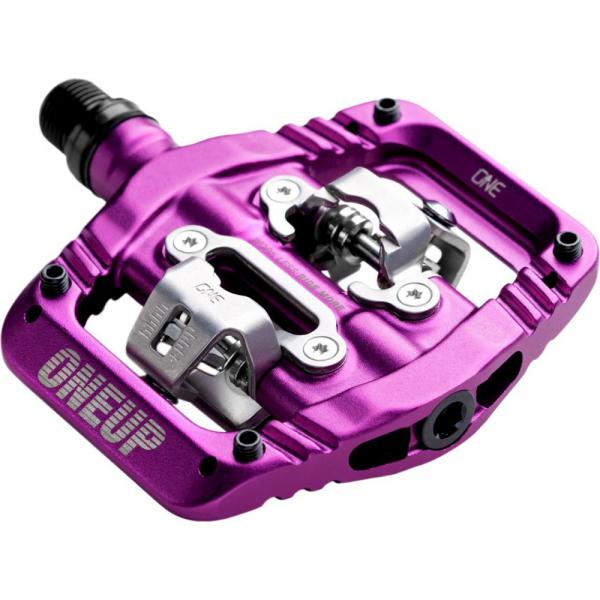 pedály OneUp Clip Pedals fialové