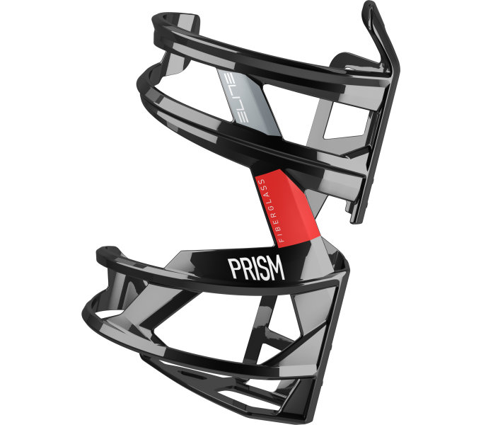 ELITE košík PRISM LEFT 22' černý lesklý/červený