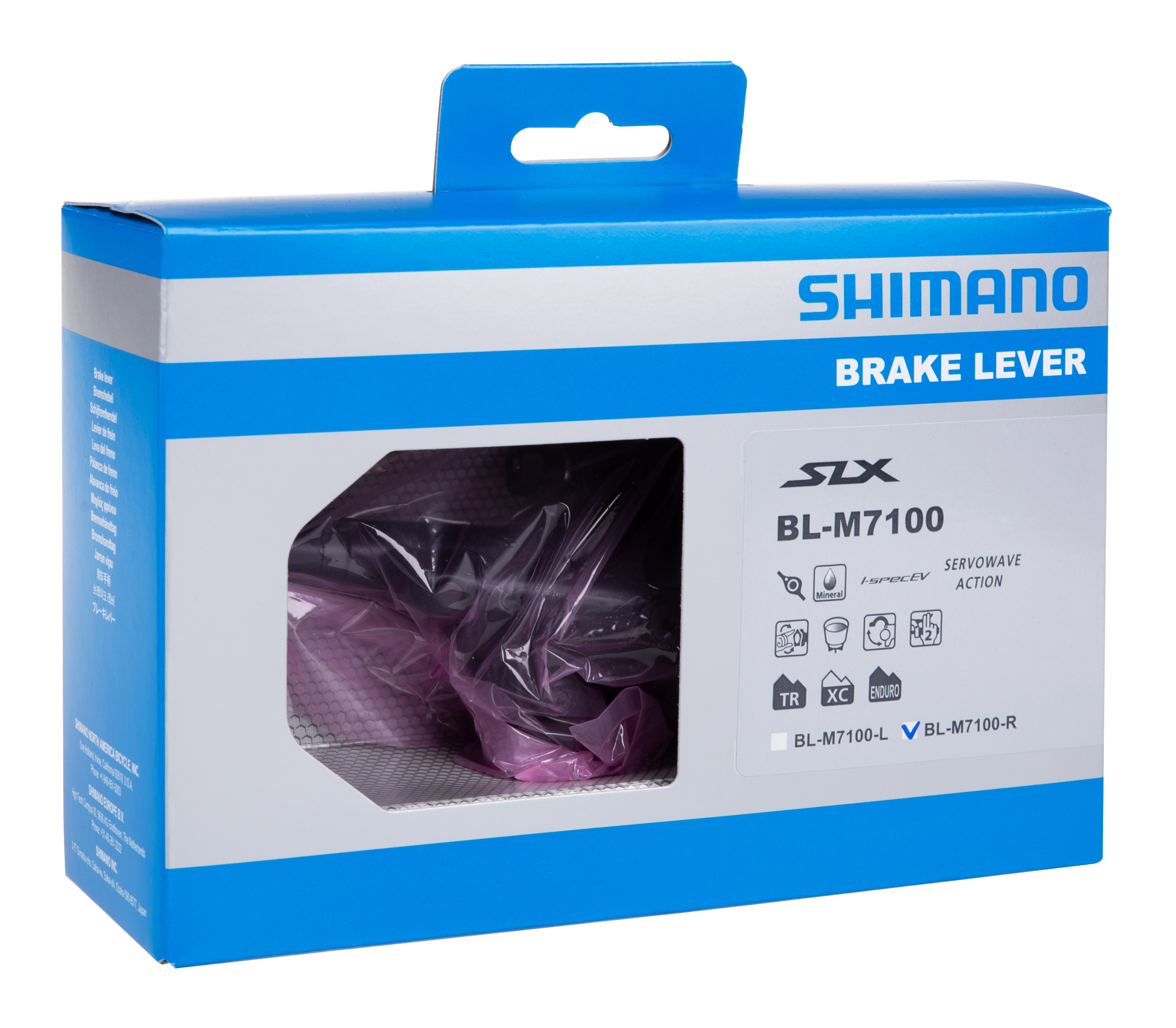 páka brzdová pro kotoučové brzdy BLM7100L pravá