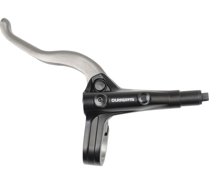 SHIMANO brzdová páka DEORE BL-MT401 pro hydr kot brzd levá 2 prstá MTB/Trekking černá/stříbrná bal