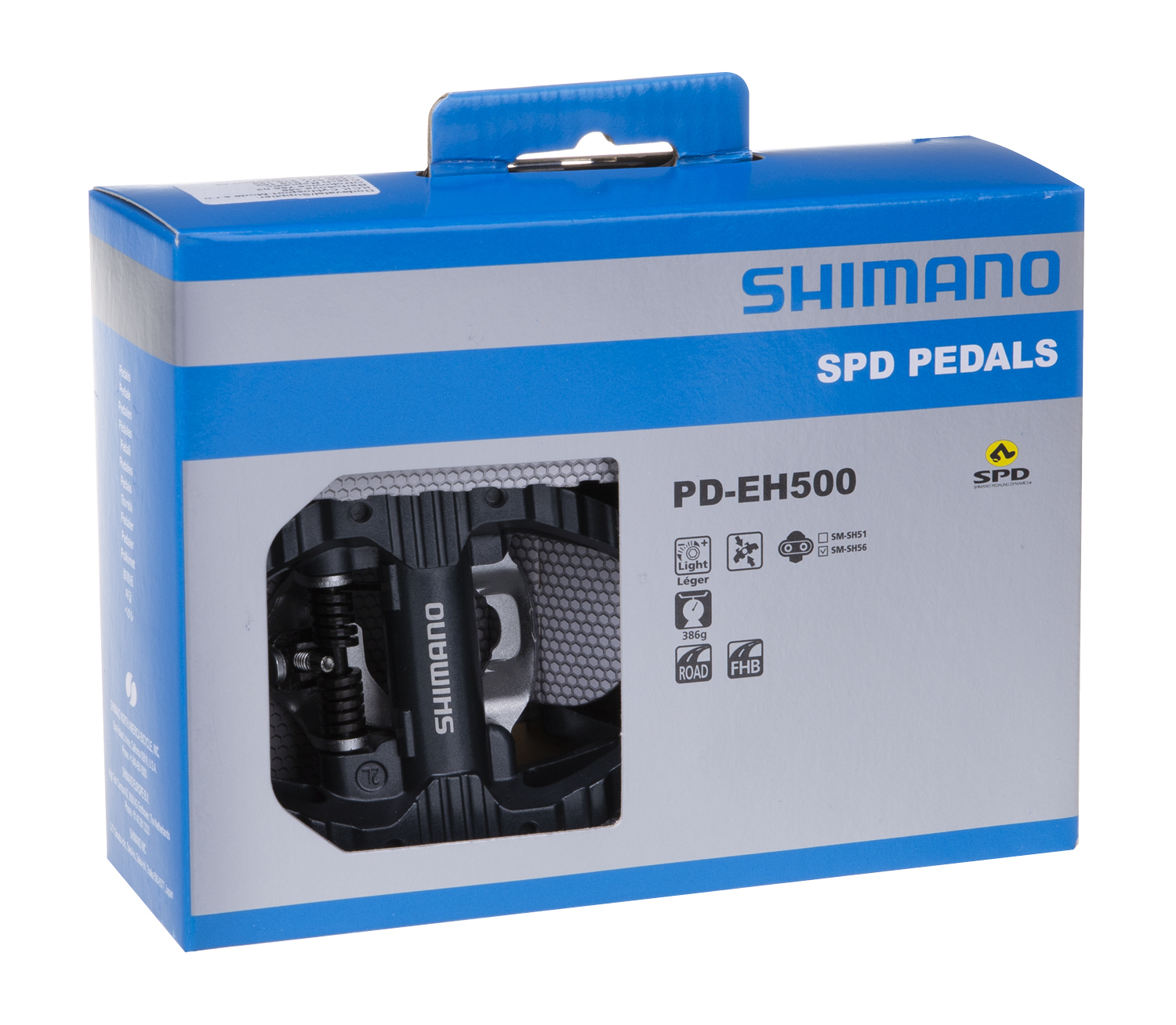 pedály SPD PD-EH500 černé + zarážky