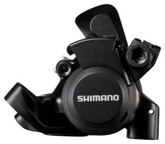 SHIMANO brzda Sil-ostatní BR-RS305 kotouč zadní mechanická polymer L03A + chladič černá bal