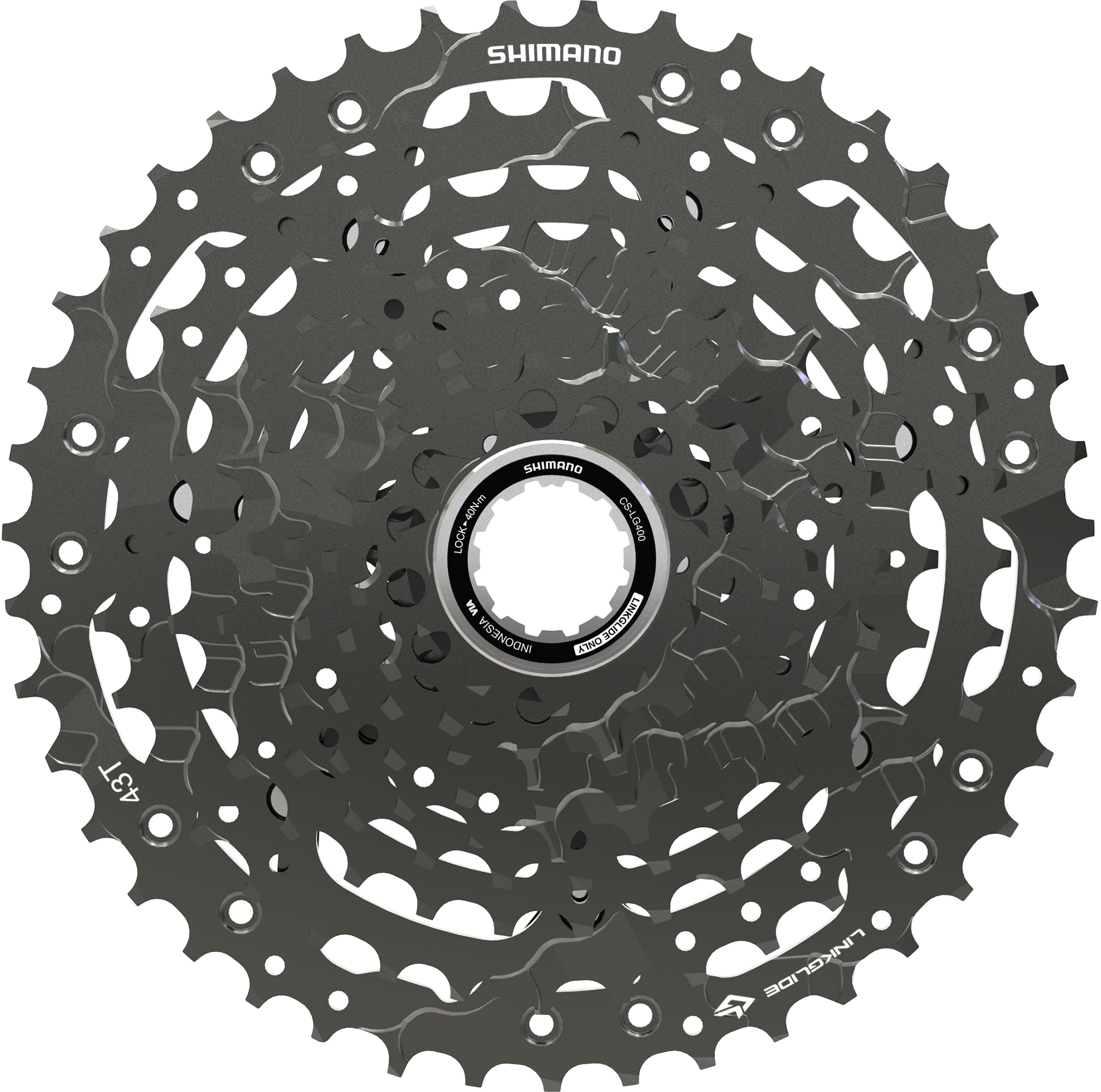 SHIMANO kazeta CUES CS-LG400-10 10 rychl MTB 11 - 43 z. bal