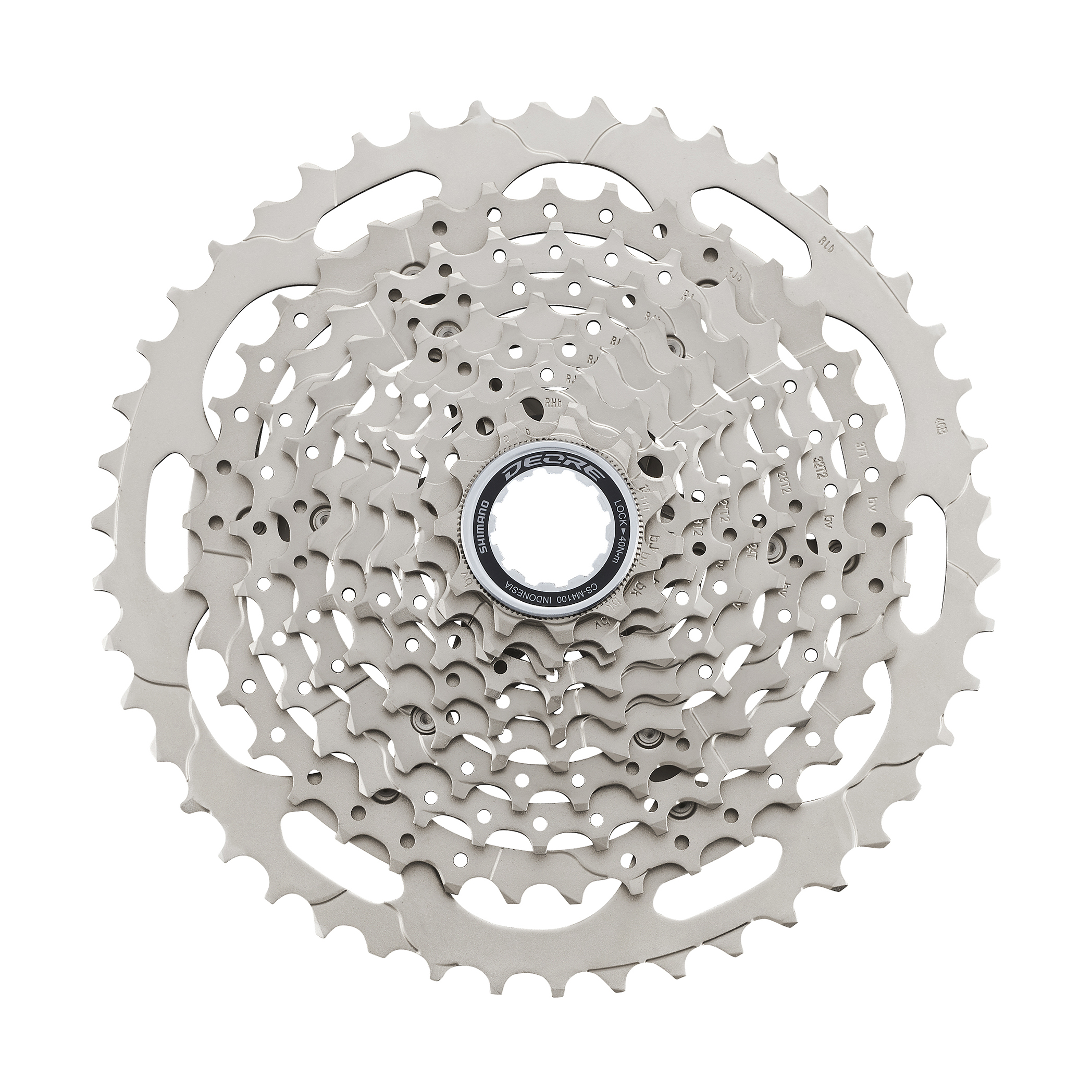 SHIMANO kazeta DEORE CS-M4100-10 10 rychl MTB 11 - 46 z. bal