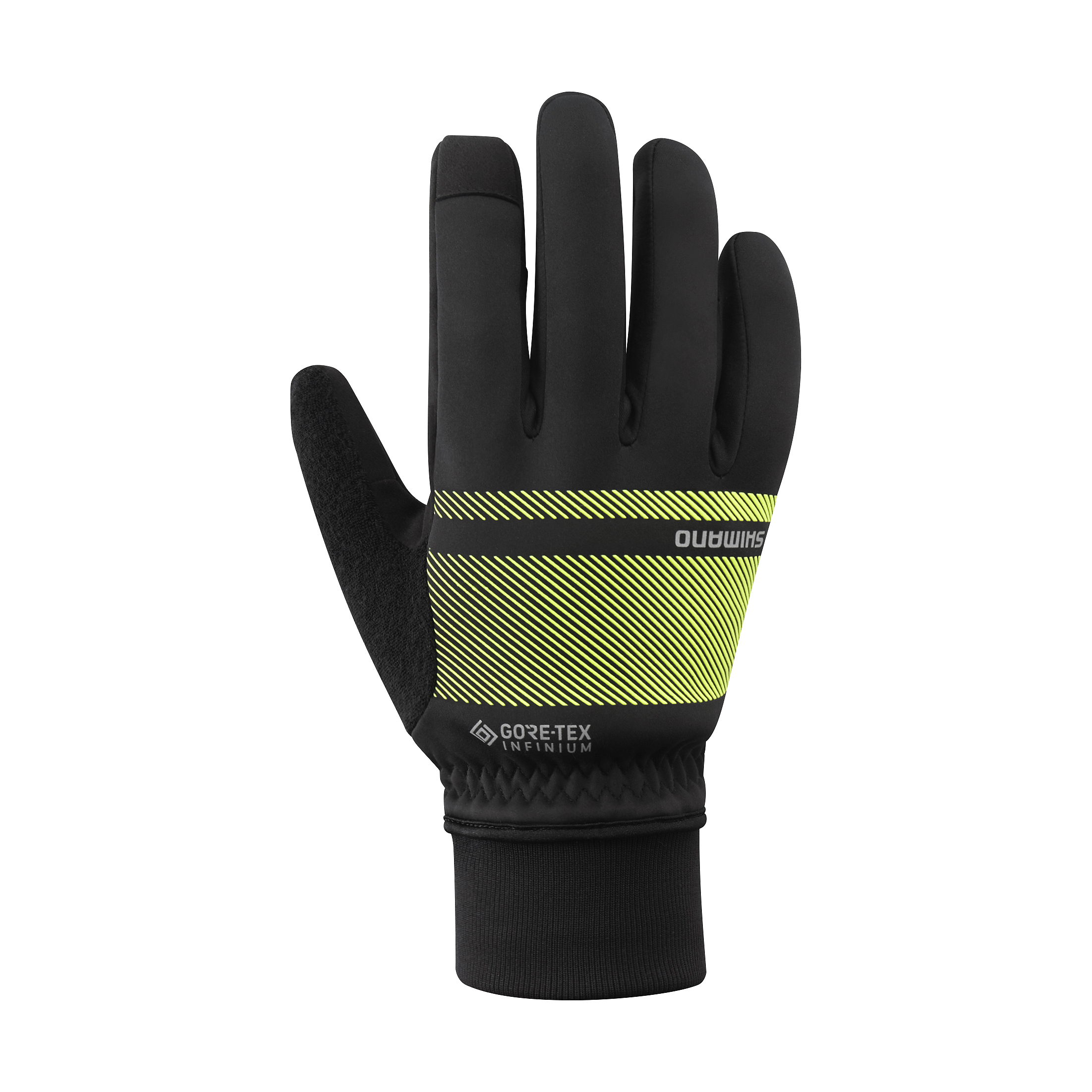 SHIMANO INFINIUM PRIMALOFT rukavice, pánské, (-5-0°C), žlutá, XXL