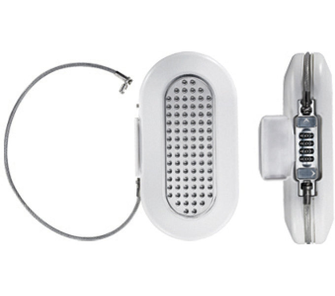 MasterLock mini skříňka na klíče, 129 mm x 240 mm, kód, bílá (5900)
