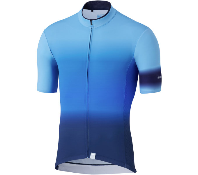 SHIMANO MIRROR COOL dres, modrý, L