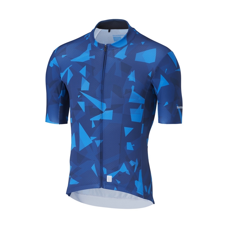 SHIMANO BREAKAWAY dres, modrý, L