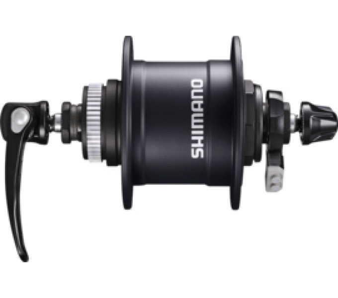 SHIMANO dynamo nába ALIVIO DH-T4050-1D 1,5 W Center-Lock, 32 děr, (rychloupínák), černá bal