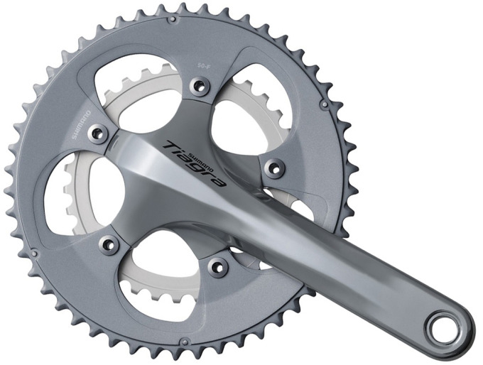 SHIMANO kliky TIAGRA FC-4700 integr.klika 2x10 172,5 mm 52x36z bez BB misek bez krytu
