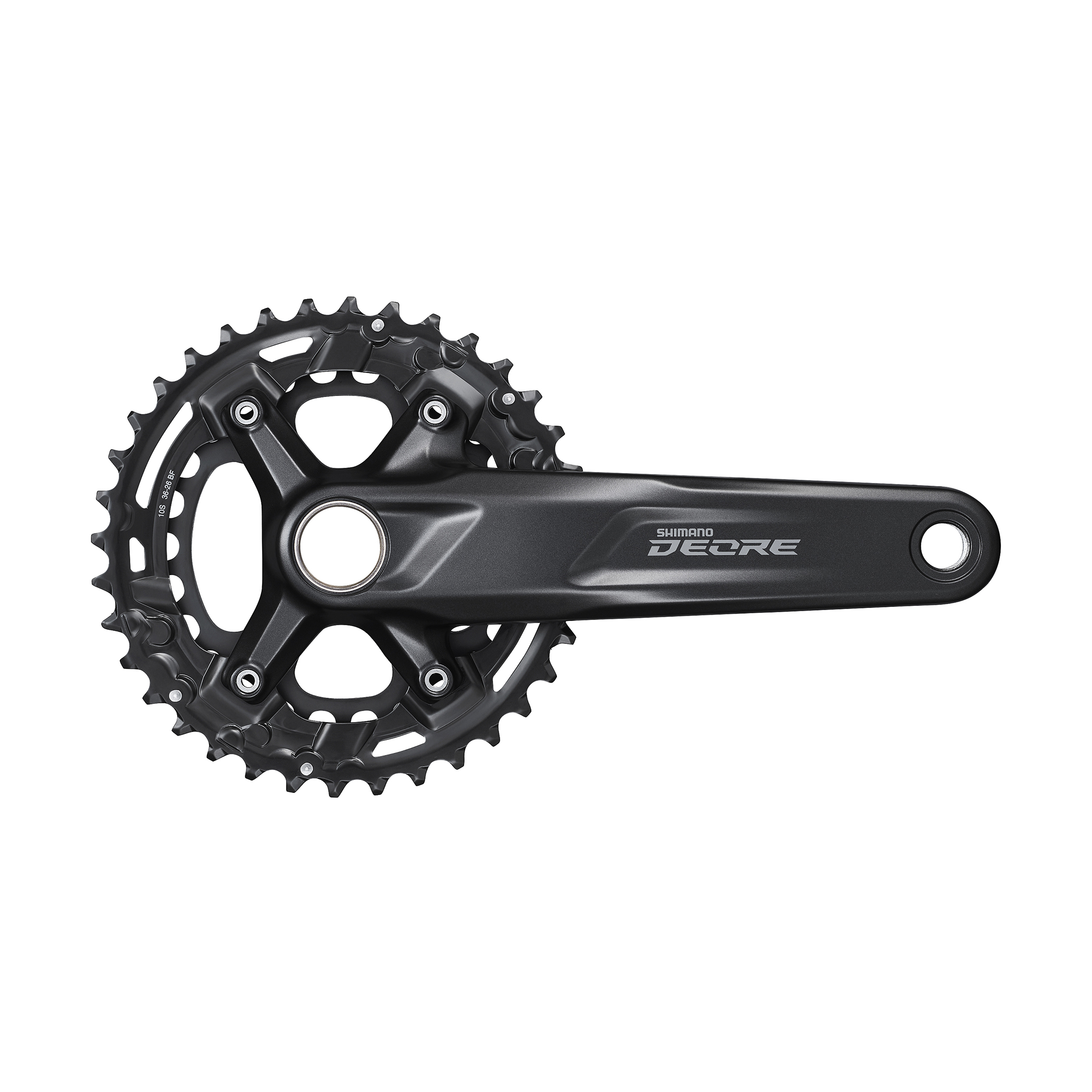 SHIMANO kliky DEORE FC-M4100-2 integr.klika 2x10 175 mm 36x26z bez misek bal