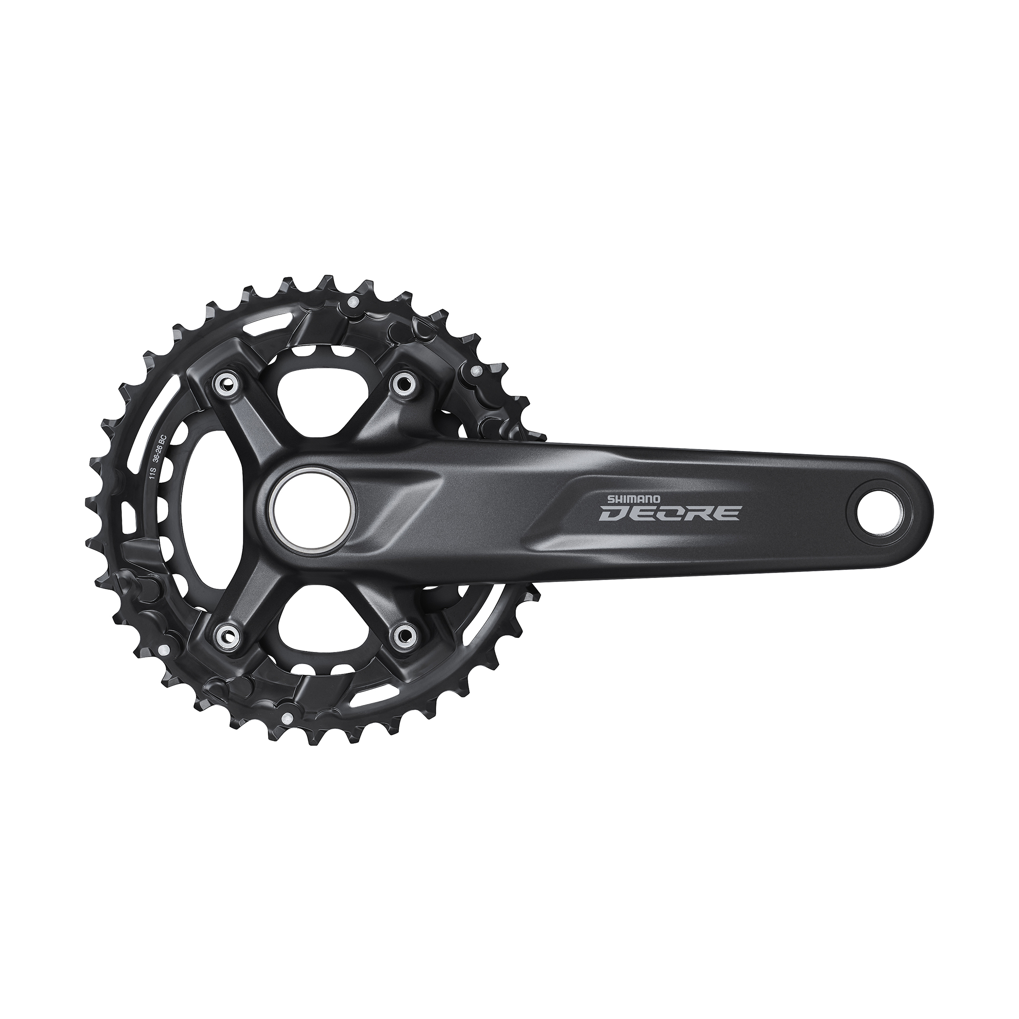 SHIMANO kliky DEORE FC-M5100-B2 integr.klika 2x11 170 mm 36x26z bez misek Boost/ř.l.:51.8mm bal