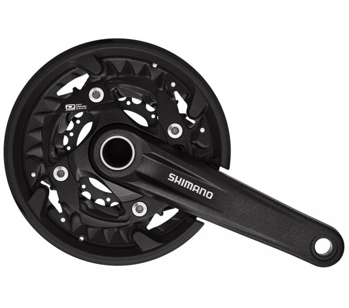 SHIMANO kliky DEORE FC-MT500 integr.klika 3x10 175 mm 40x30x22z bez BB misek s krytem