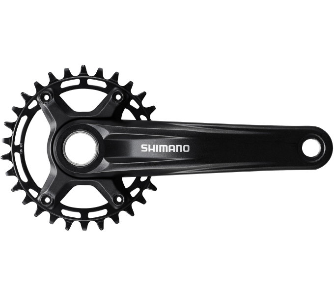 SHIMANO kliky DEORE FC-MT510-1 integr.klika 1x12 175 mm 30z černá bez misek ř.l.52 mm bal