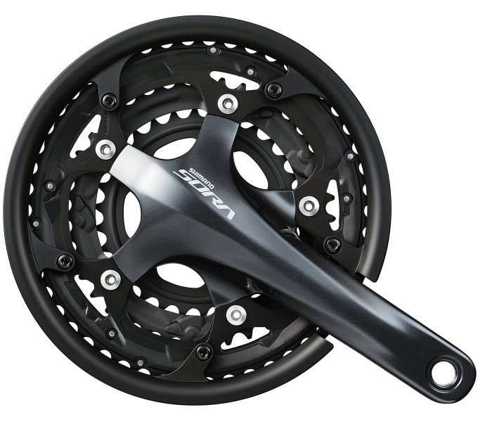 SHIMANO kliky SORA FC-R3030 integr.klika 3x9 170 mm 50x39x30z bez BB misek s krytem