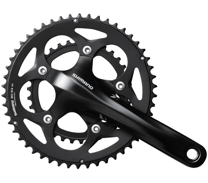 SHIMANO kliky TIAGRA FC-RS400 int klika 2x10 175 mm 50x34 bez BB misek bez krytu