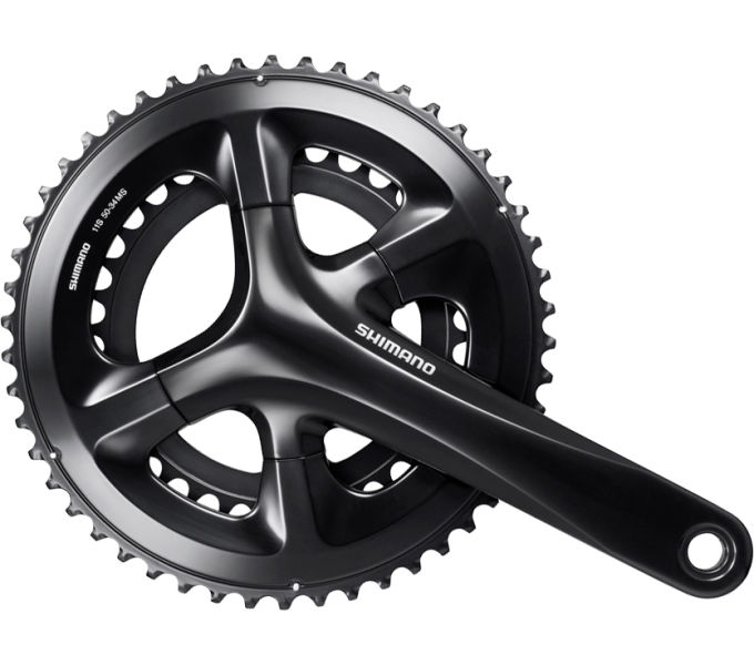 SHIMANO kliky 105 FC-RS510 integr.klika 2x11 172,5 mm 52x36z bez krytu bal