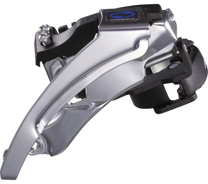 SHIMANO přesmykač ALTUS FD-M310 MTB pro 3x8/7 obj. 34,9/31,8 + 28,6 Top-swing dual pull 42/48 z