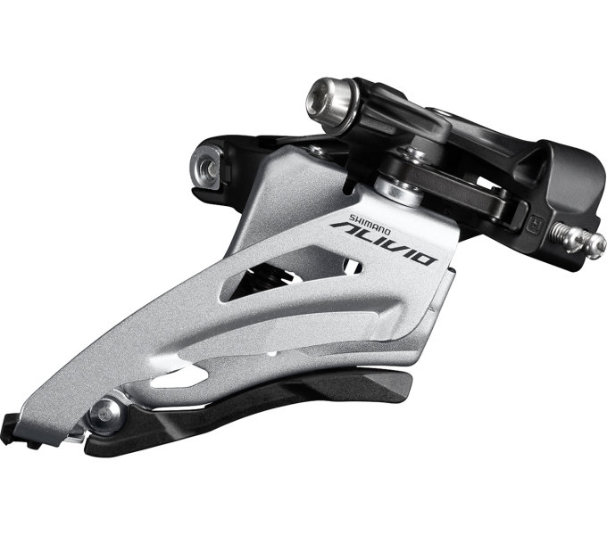 SHIMANO přesmykač ALIVIO FD-M3120 MTB-9speed obj. 34,9/31,8 + 28,6 Side-swing/64-69 mid clamp pro 36