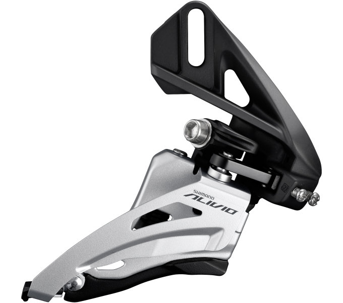 SHIMANO přesmykač ALIVIO FD-M4020 pro 2x9 př mont D-typ Side-swing/66-69 front pull pro 36z 14z kapa