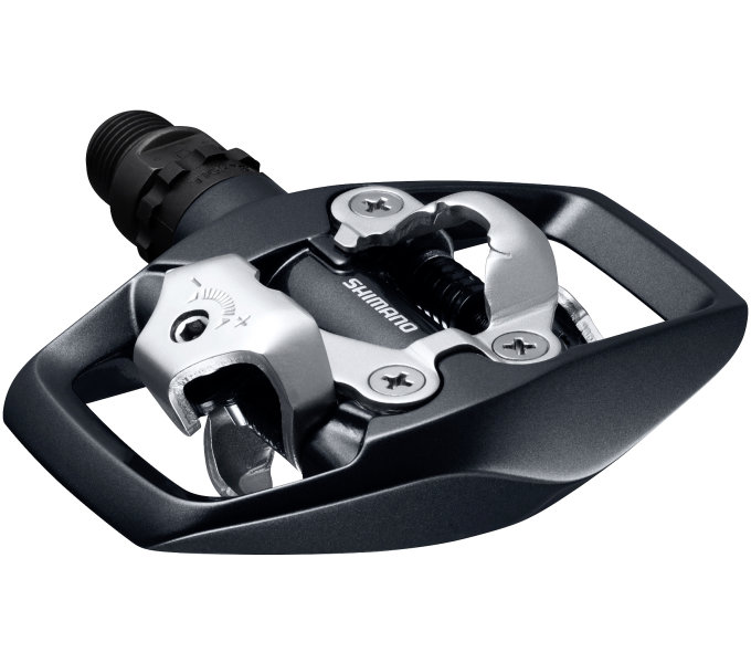 SHIMANO pedály MTB-ostatní PD-ED500, SM-SH56, bez odrazek černé
