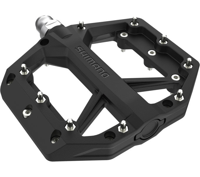 SHIMANO pedály MTB-ostatní PD-GR400 Flat pedály bez odrazek černá bal
