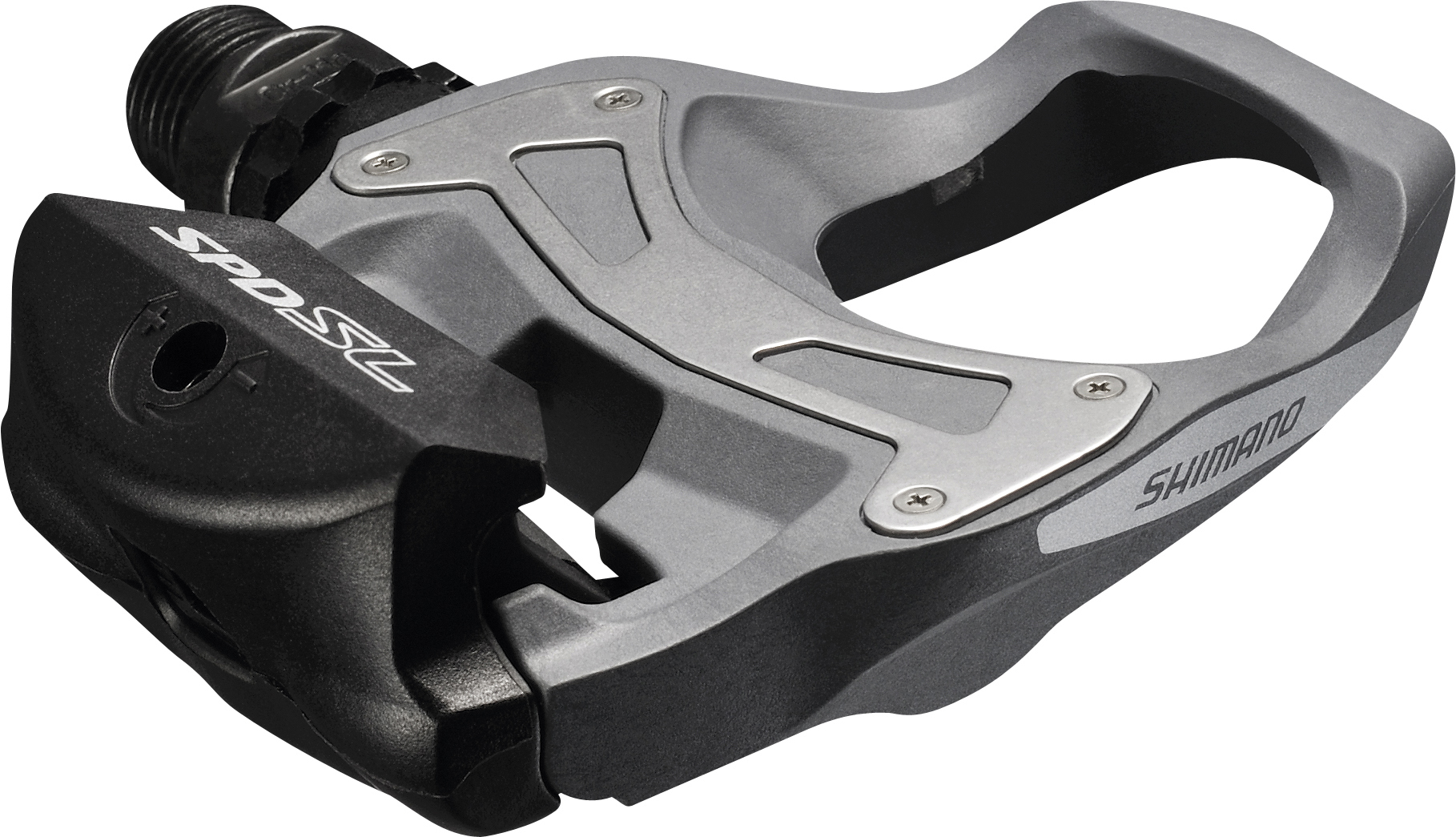 SHIMANO pedály Sil - ostatní PD-R550 SPD-SL zarážky SM-SH11 bez odrazek šedé