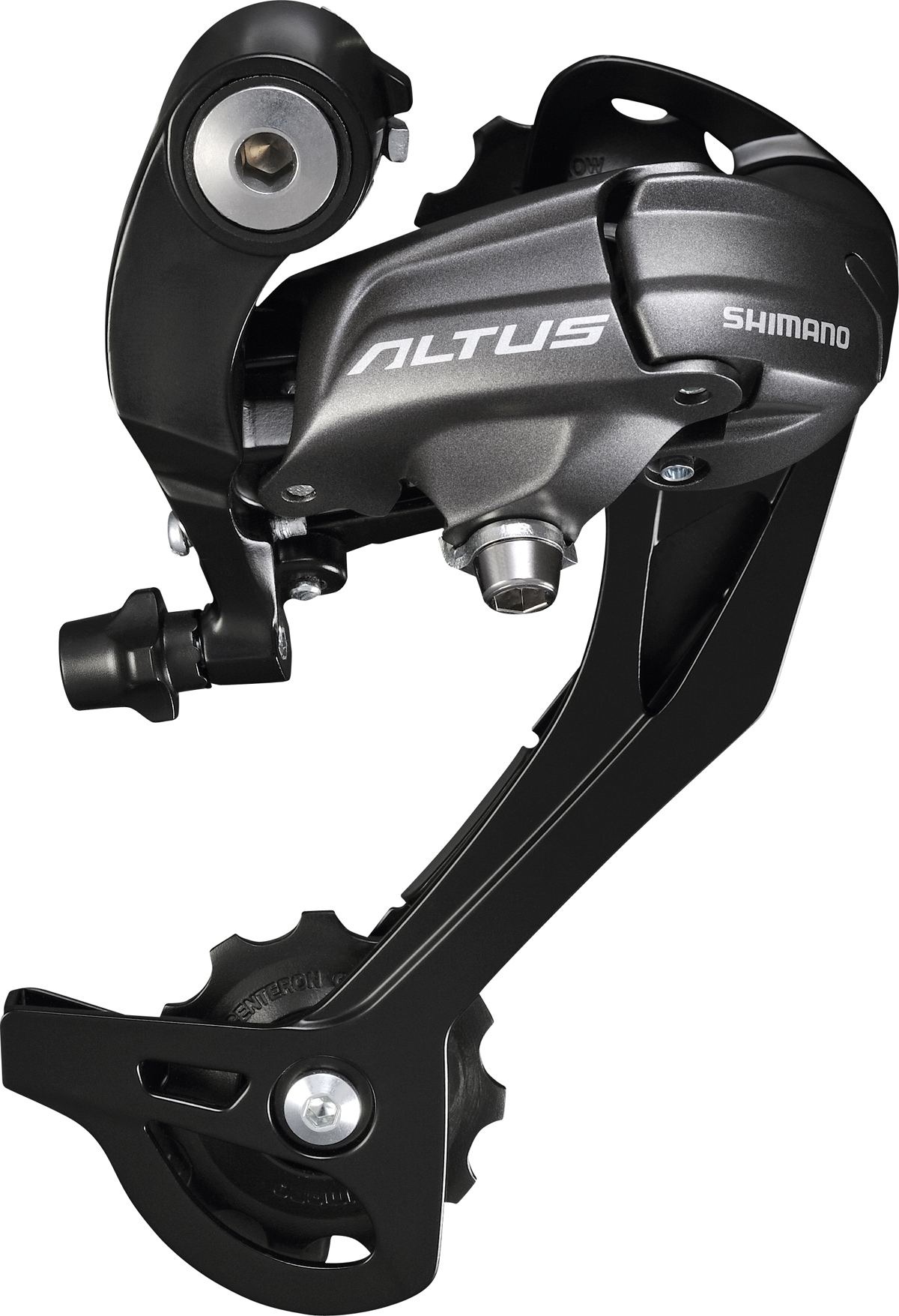 SHIMANO přehazovačka ALTUS RD-M370 SGS typ 9 rychl klasická pruž černá
