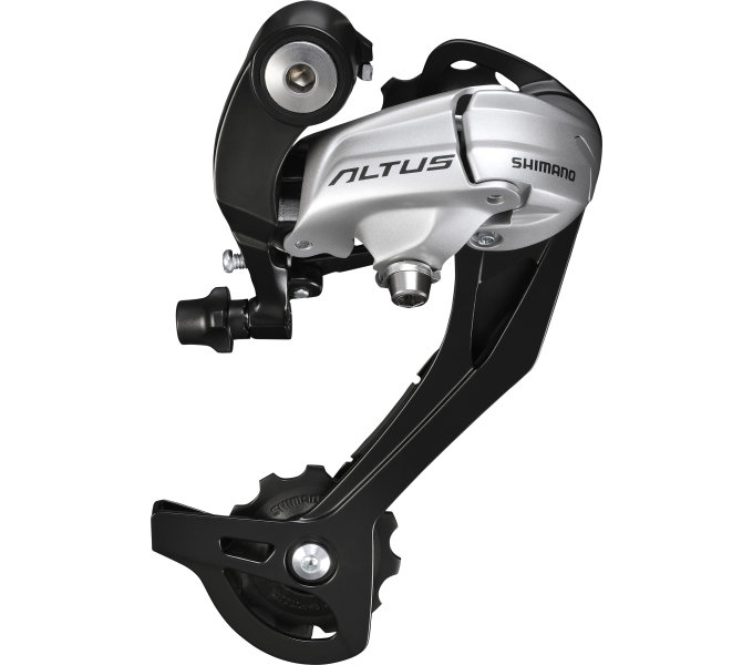 SHIMANO přehazovačka ALTUS RD-M370 SGS typ 9 rychl klasická pruž stříbrná