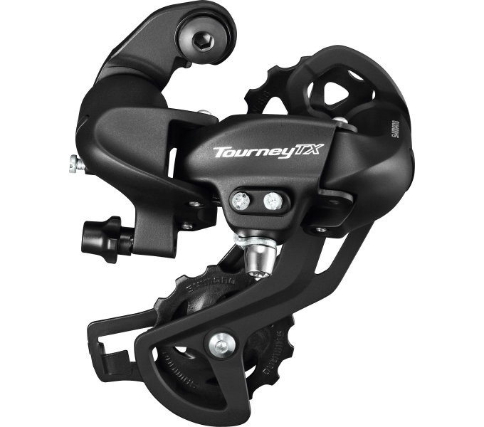 SHIMANO přehazovačka TOURNEY RD-TX80 SGS typ 7/8 rychl klasická pruž černá