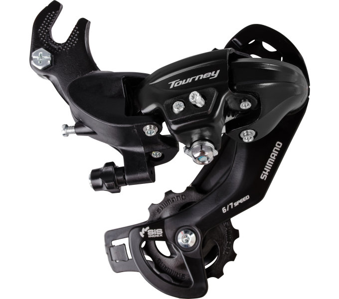 SHIMANO přehazovačka TOURNEY RD-TY300 s hákem 6/7 rychl klasická pruž bal