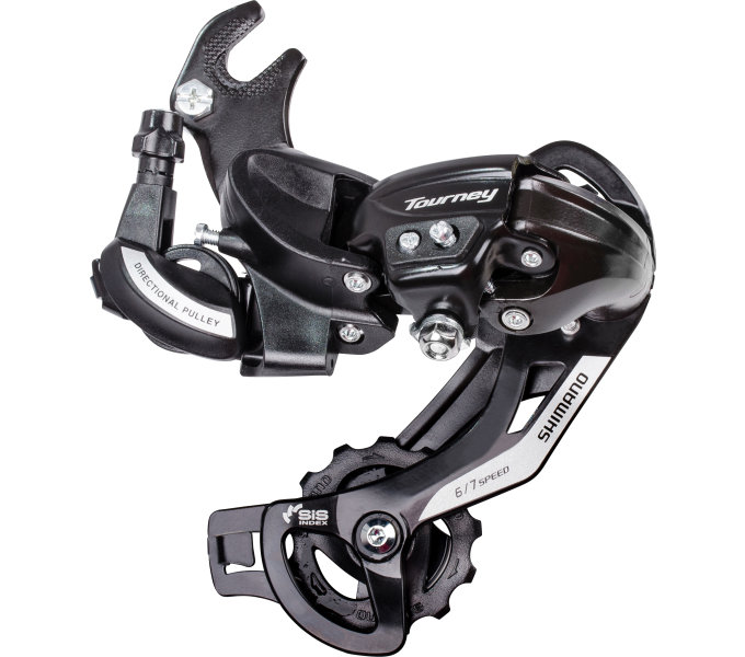 SHIMANO přehazovačka TOURNEY RD-TY50 s hákem 6/7 rychl klasická pruž
