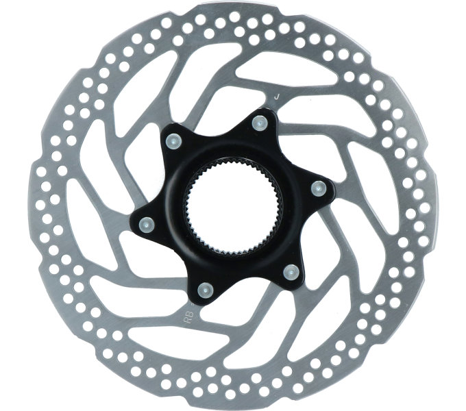 SHIMANO brzdový kotuč ALTUS SM-RT30 center lock 160 mm + lock ring vnitřní+vnější pouze pro resin de