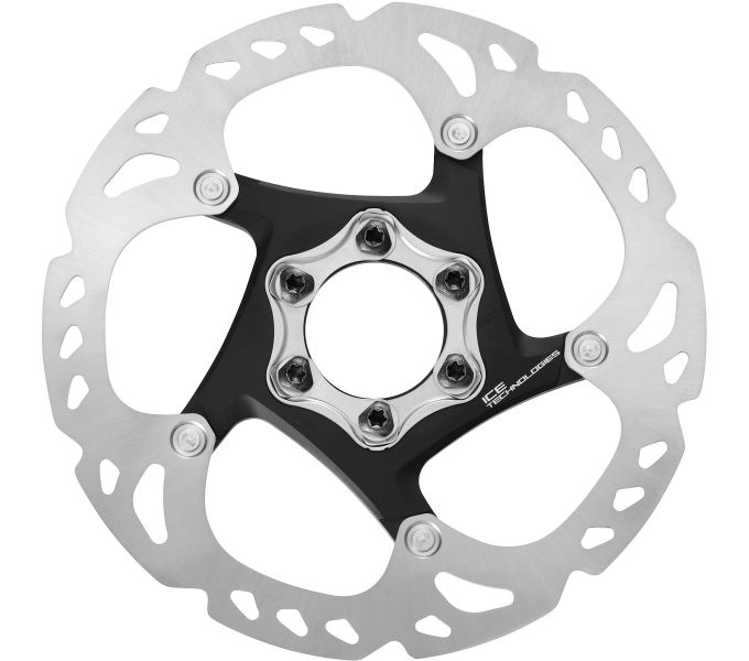 SHIMANO brzdový kotuč XT SM-RT86 6 šroubů 160 mm pro Ice tech bal